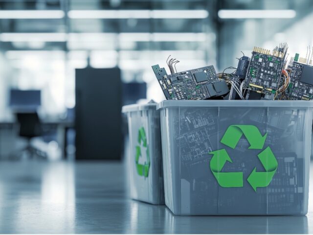 E Waste Collection for Offices: What is Secure & Responsible Disposal?