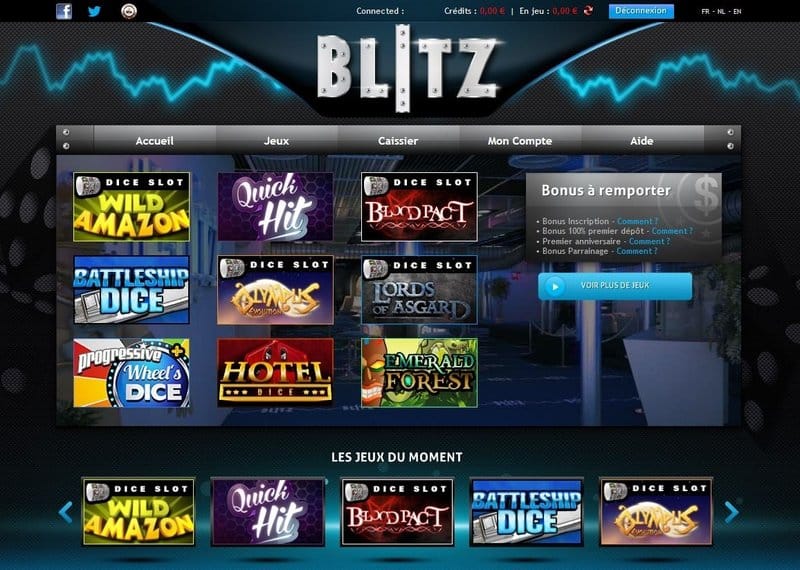 Blitz Casino: De Online Speeltuin van het Jaar in België - overview