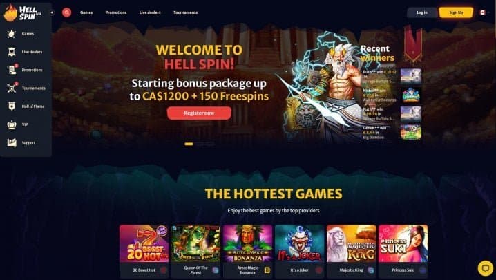 Discover hellspin casino login australia
